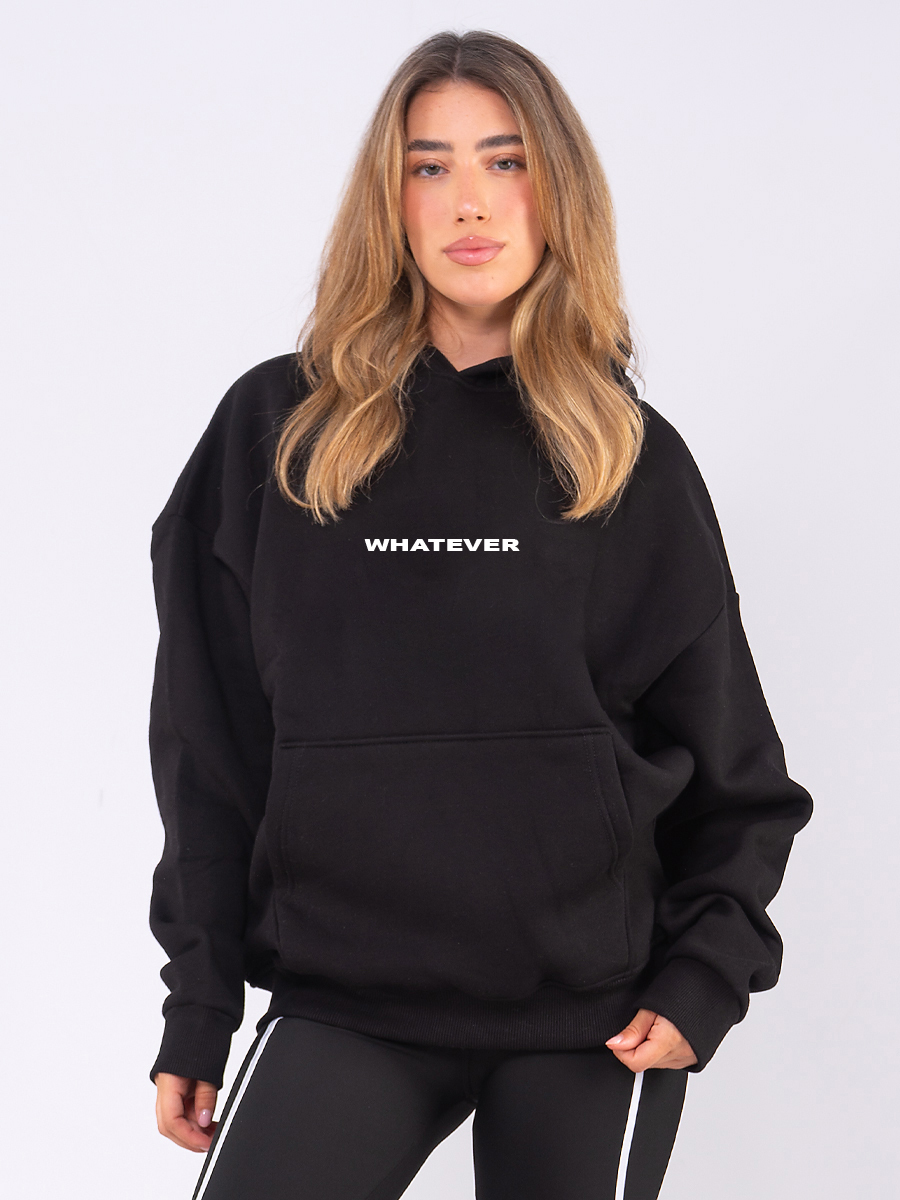 C1097 | Blah Blah - Hoodie Μαύρο C1097