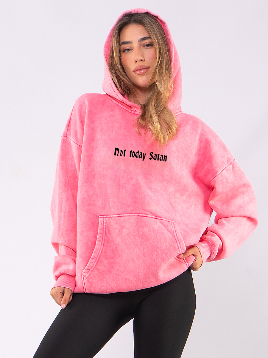 C1105 | Not Today - Hoodie Ροζ C1105