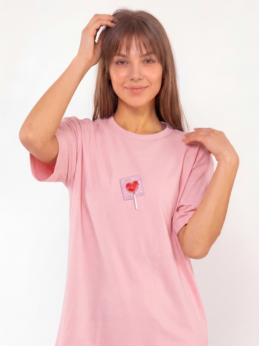C1140 | Lollipop - Tee Ροζ C1140