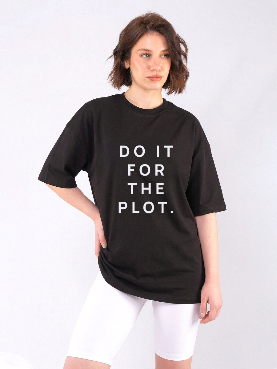 C1183 | Plot - Oversized Μαύρο C1183