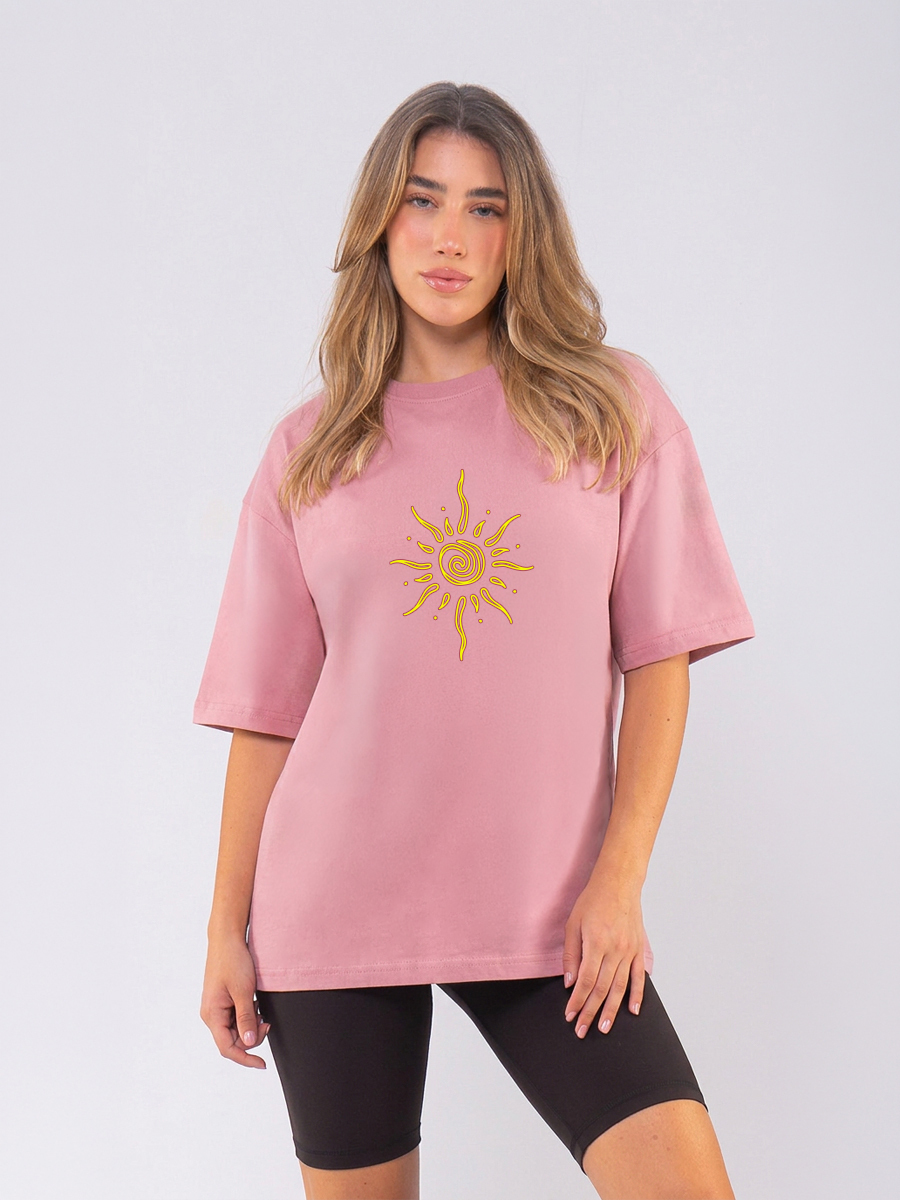 C1239 | Soleil - Oversized Ροζ C1239