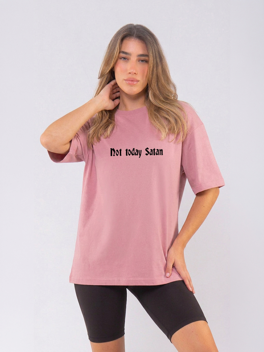 C1248 | Not Today - Oversized Ροζ C1248